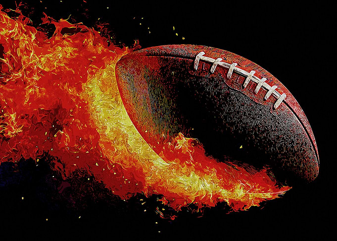 Football in Flames