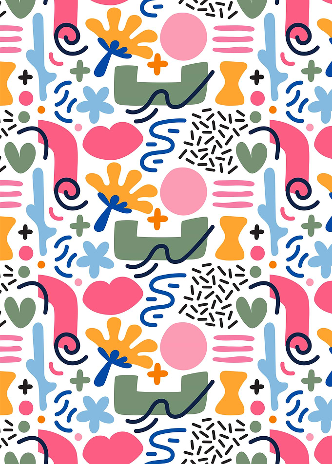 Abstract Colorful Pattern