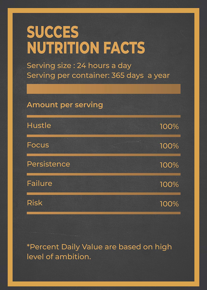 Success Nutrition Facts