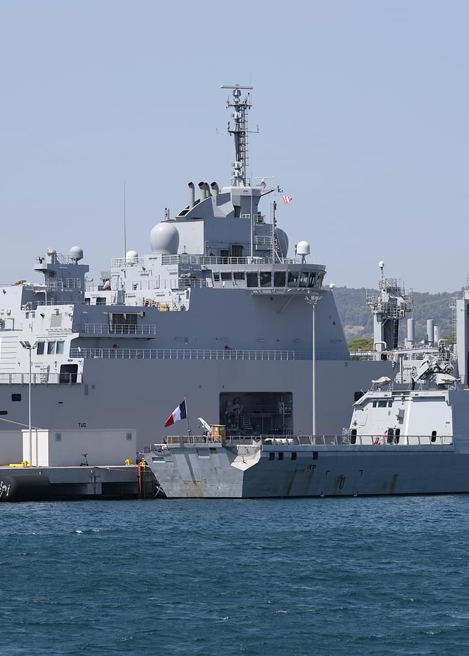 French Navy Warship