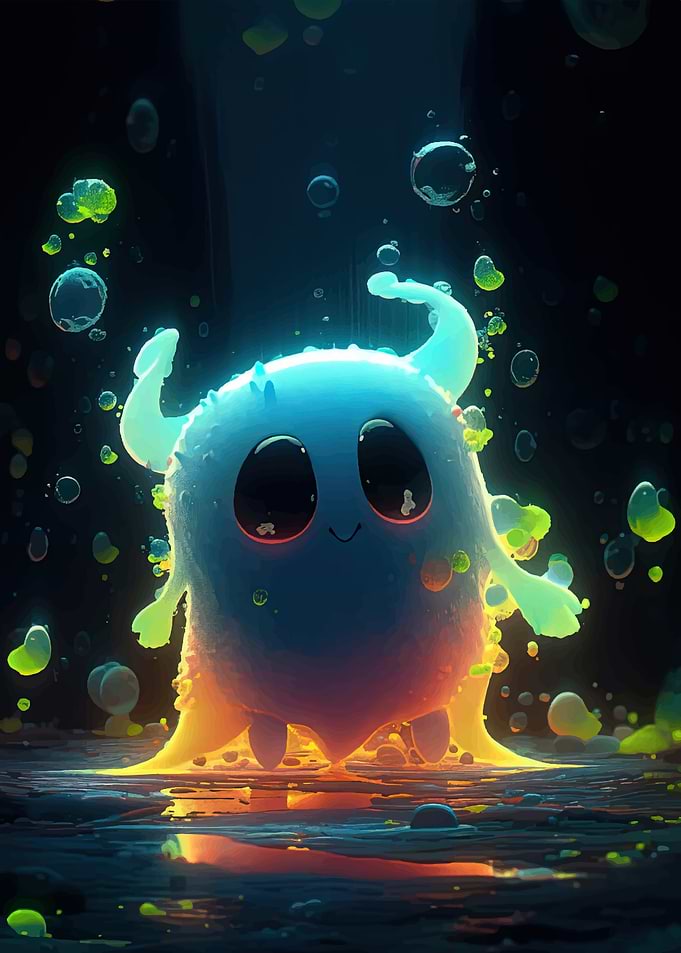 Cute Glowing Creature
