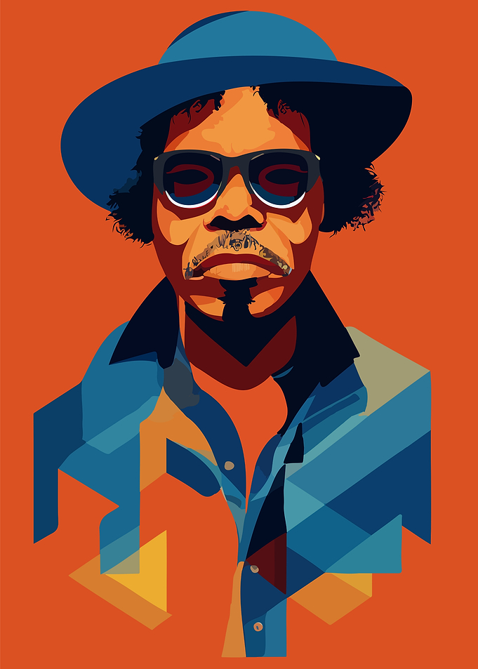 Digital Portrait of a Man