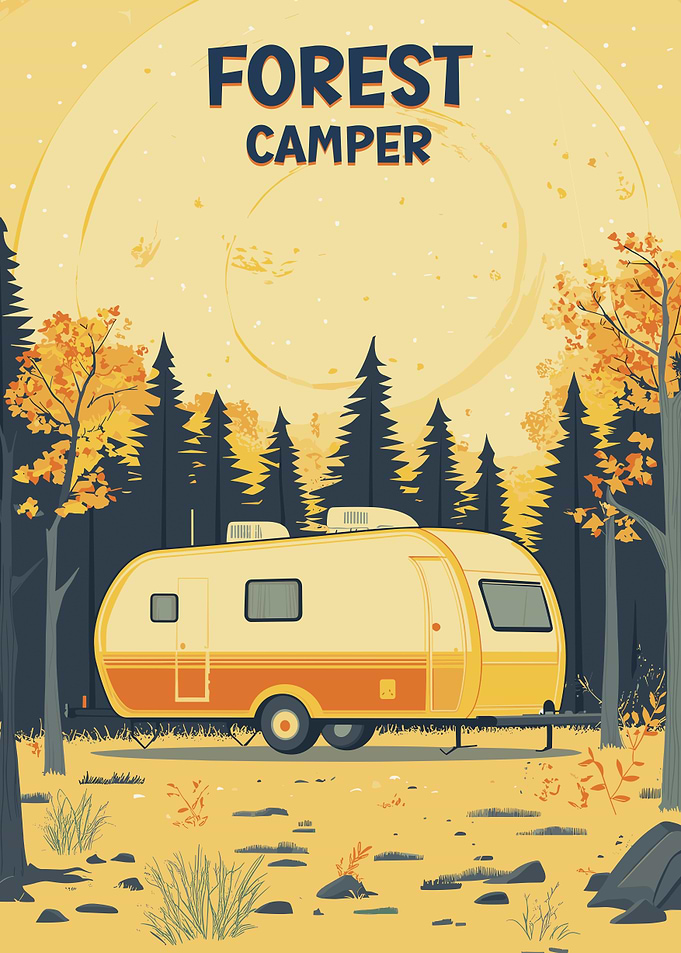 Autmn Forest Camper