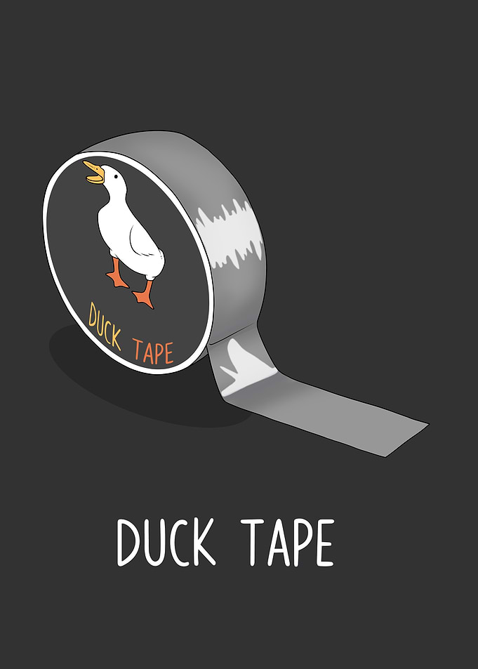 Duck Tape Funny Puns
