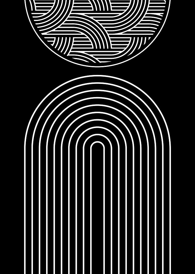 Abstract Geometric Art