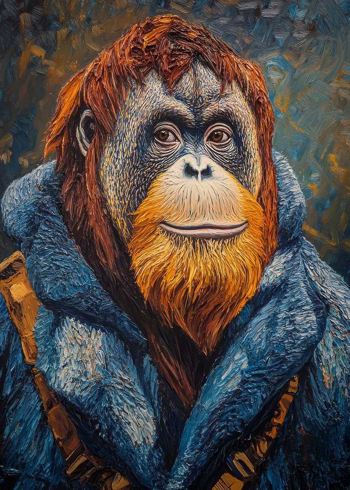 Orangutan Portrait