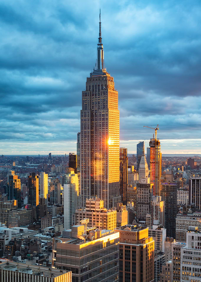 Empire State Building Sunset