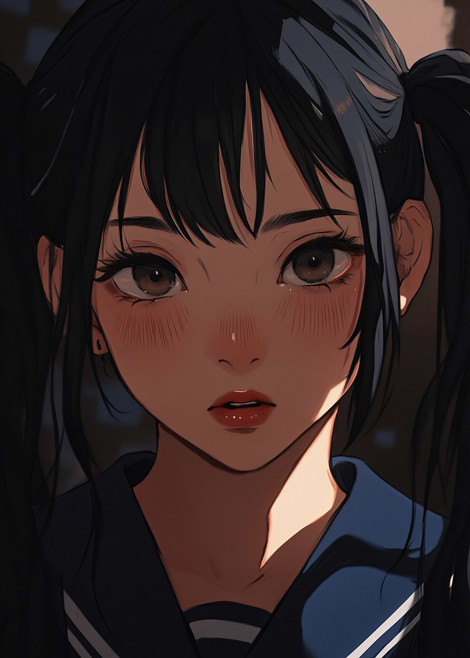 Anime High School Girl