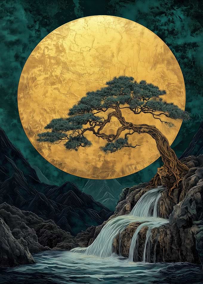 Abstract Bonsai Tree