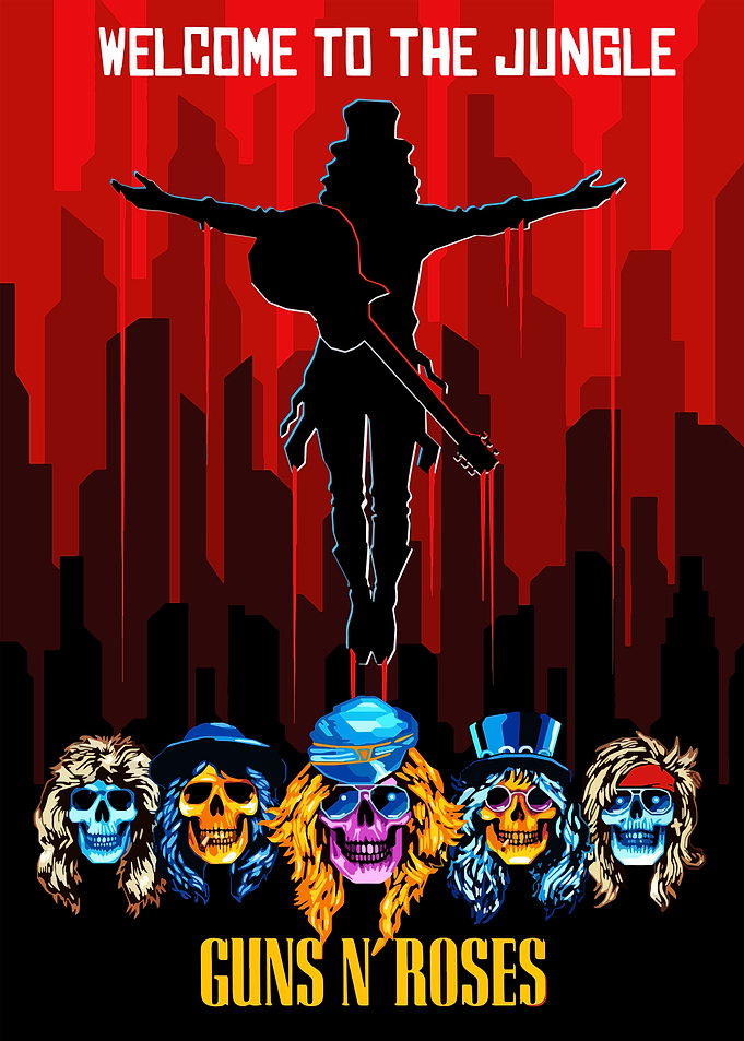 Guns N' Roses Welcome to t