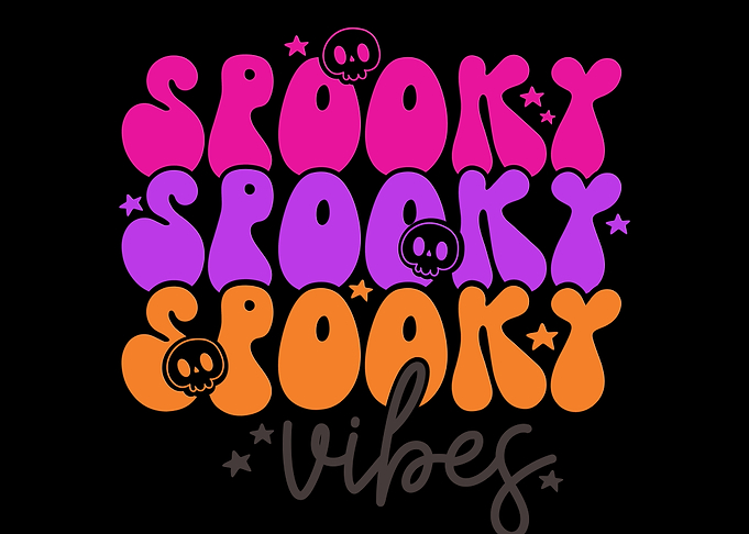 Spooky Vibes Halloween Graphic