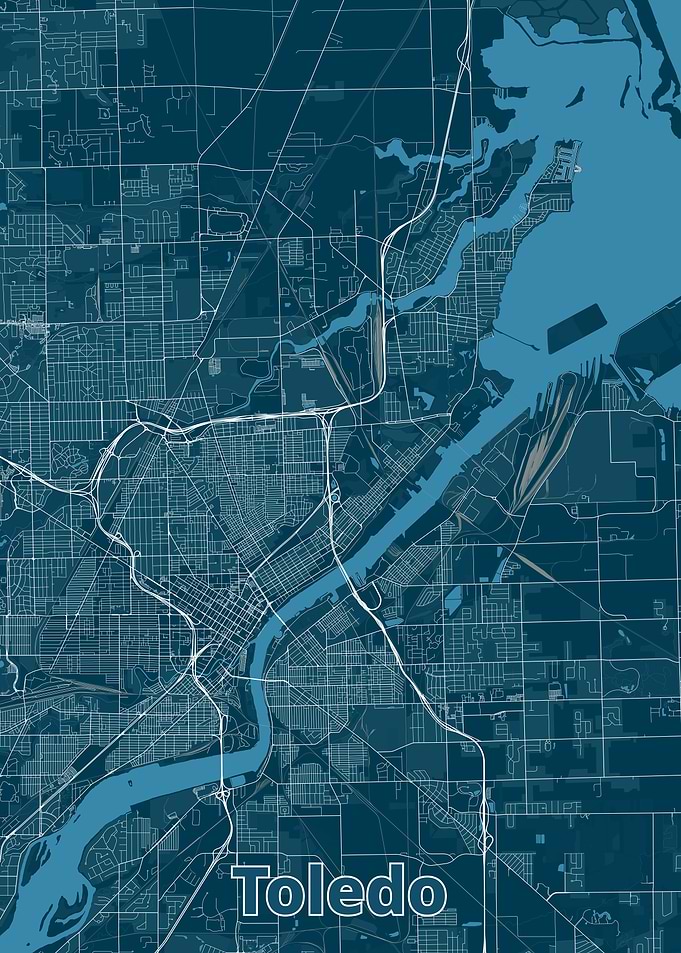 Toledo City Map