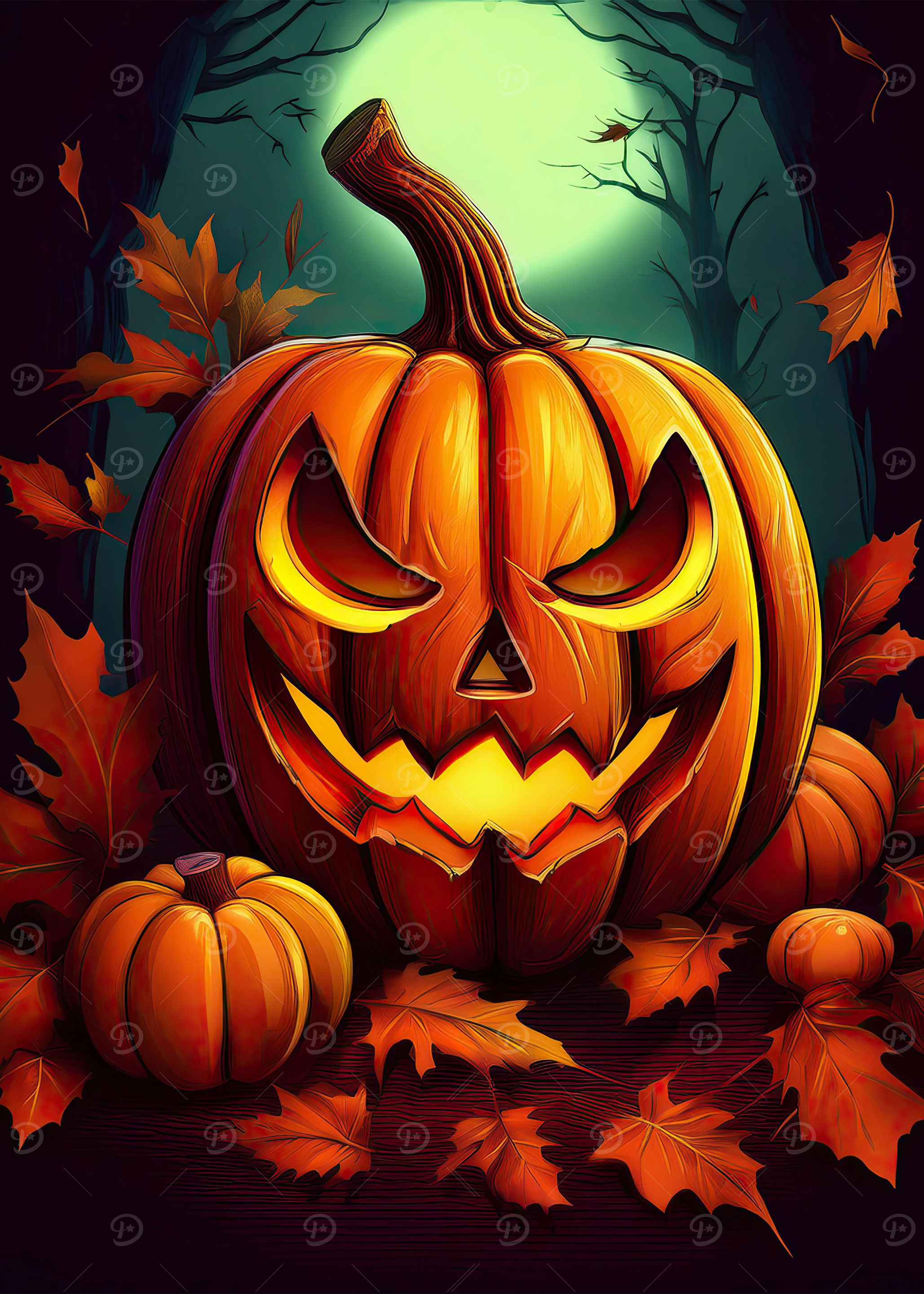 Halloween Jack-o'-Lantern