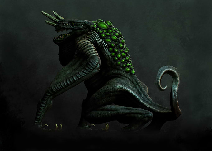 Cavern dwelling monster
