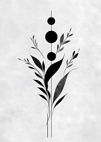 Minimalist Floral Art