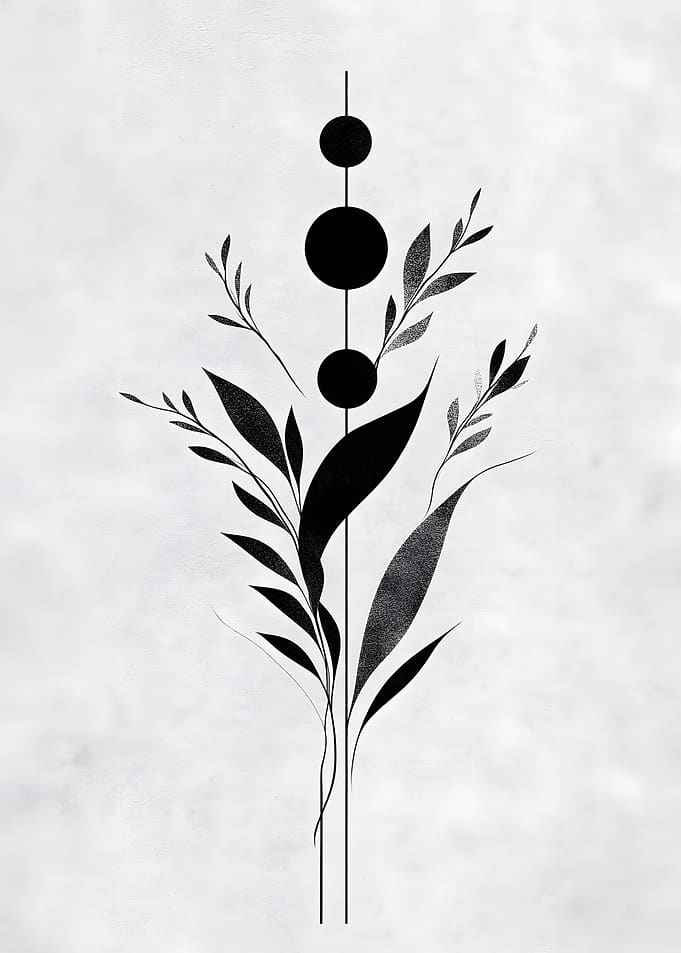 Minimalist Floral Art