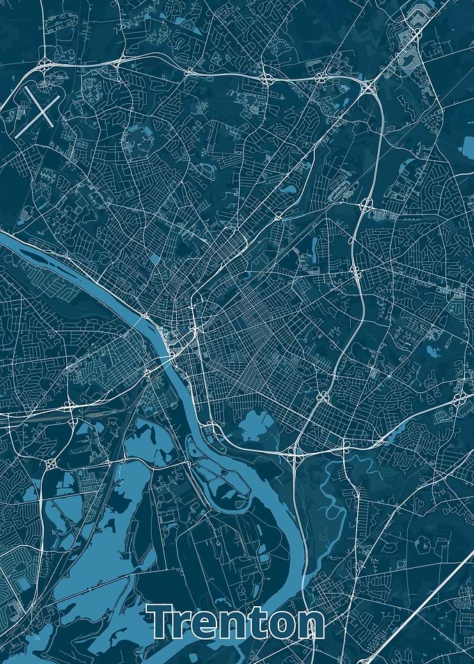 Trenton City Map
