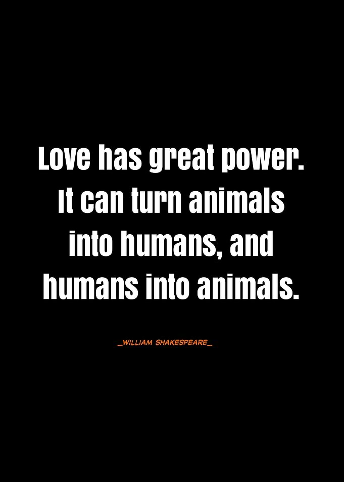 Shakespeare Quote on Love