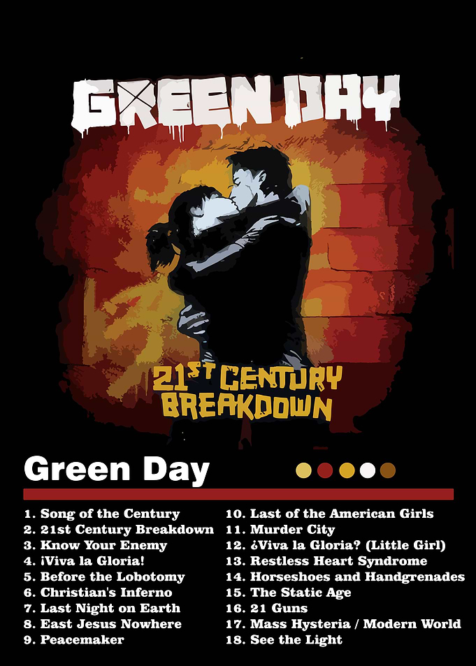 green day punk heavy metal
