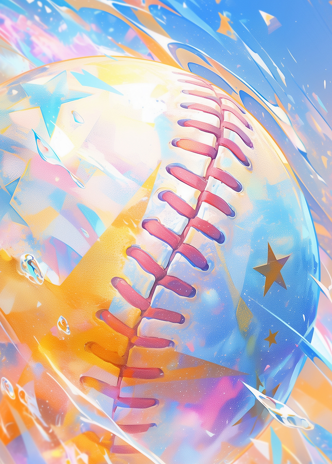 Baseball Starburst