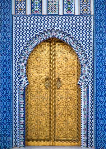Ornate Moroccan Doorway