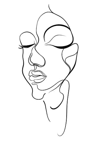 Line Art Portrait