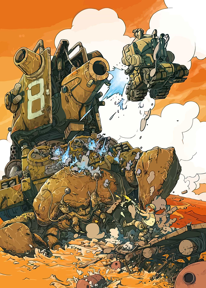 Giant Mech Battle