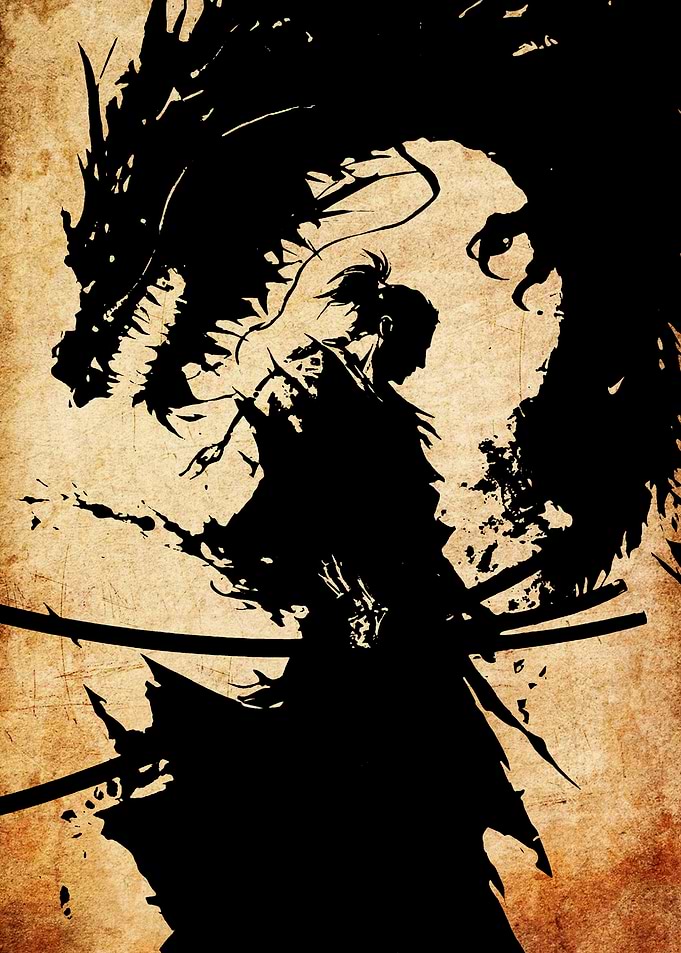 Samurai vs Dragon