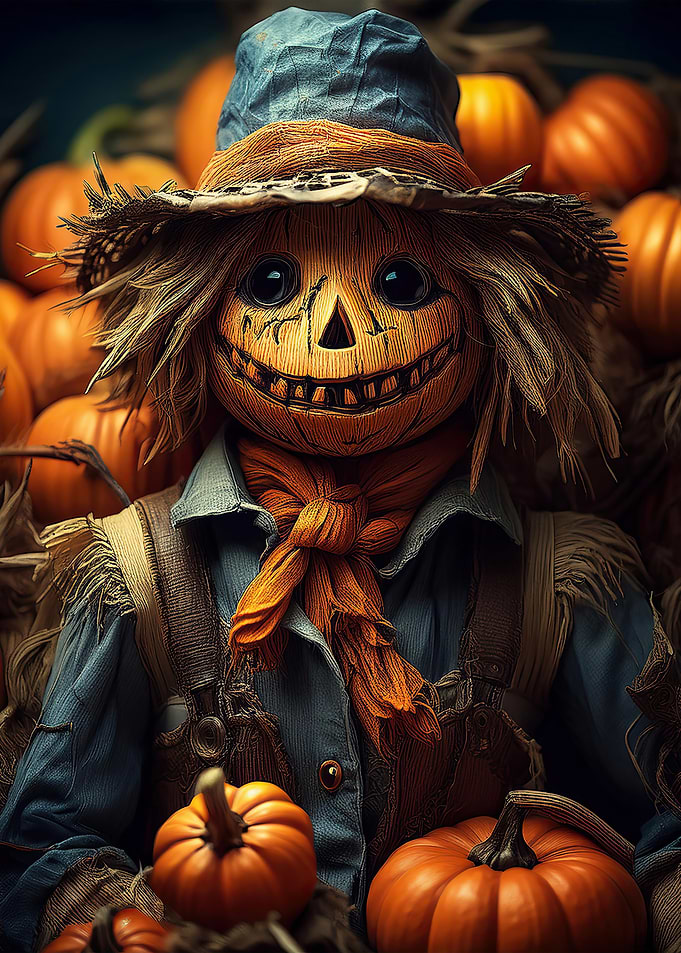 Pumpkin Scarecrow