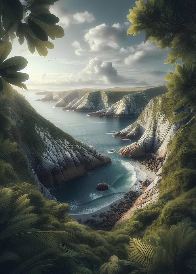 Secluded Coastal Cove