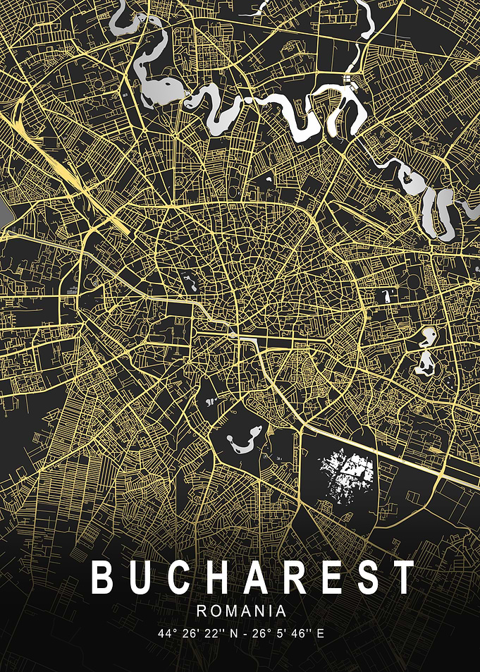 Bucharest Silver City Map