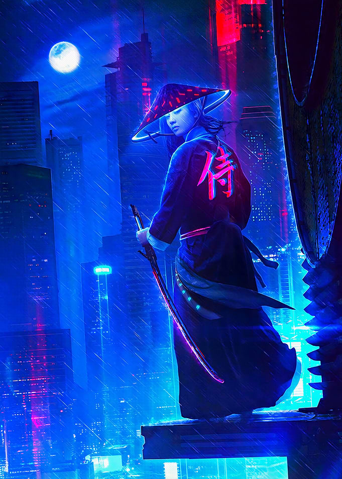 Samurai Neon