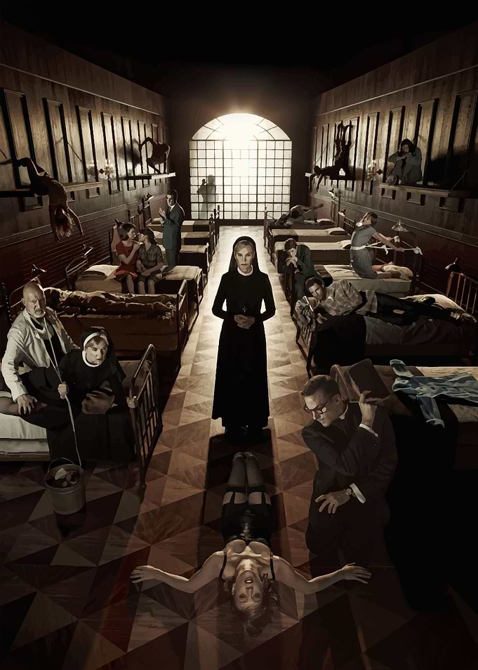 American Horror Story Asylum Poster