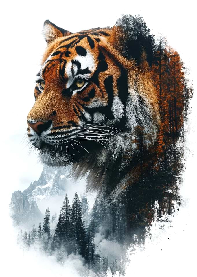 Tiger in the Mountains