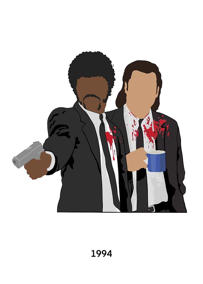 Pulp Fiction Minimalist Art