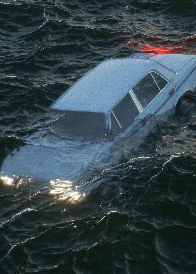 Submerged Car