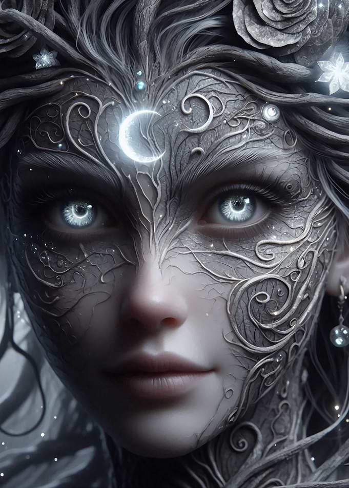 Moonlit Forest Nymph