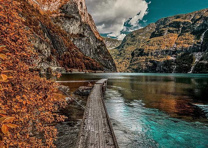 Mountain Lake Pier