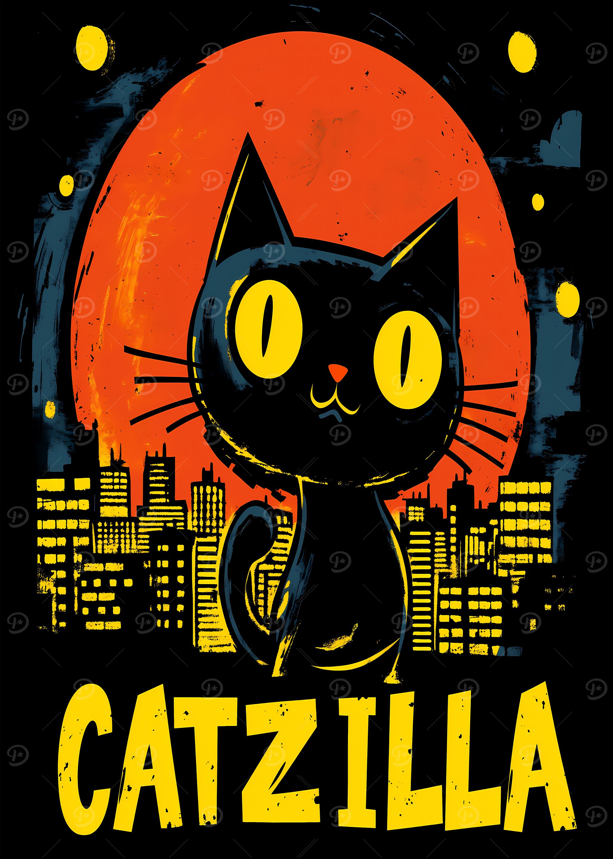Catzilla Cityscape