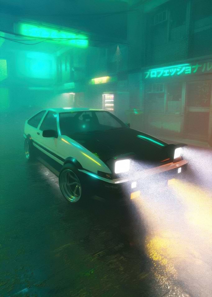 Sports car Night Drive