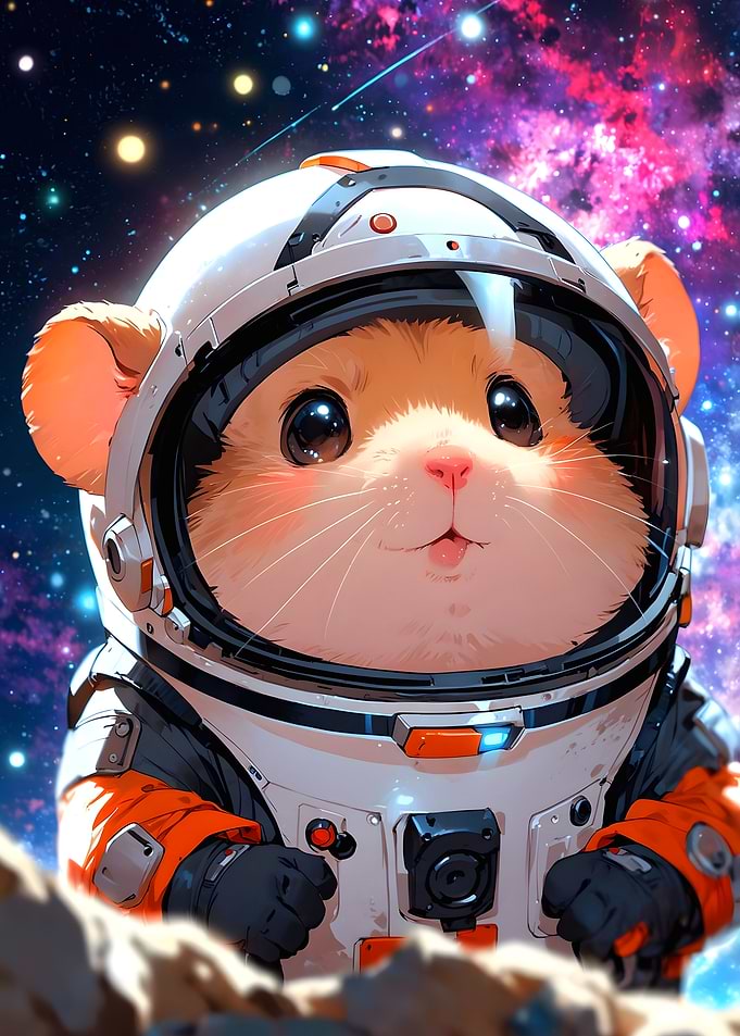 Hamster Astronaut
