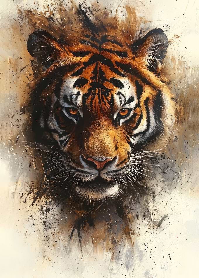 Tiger Portrait
