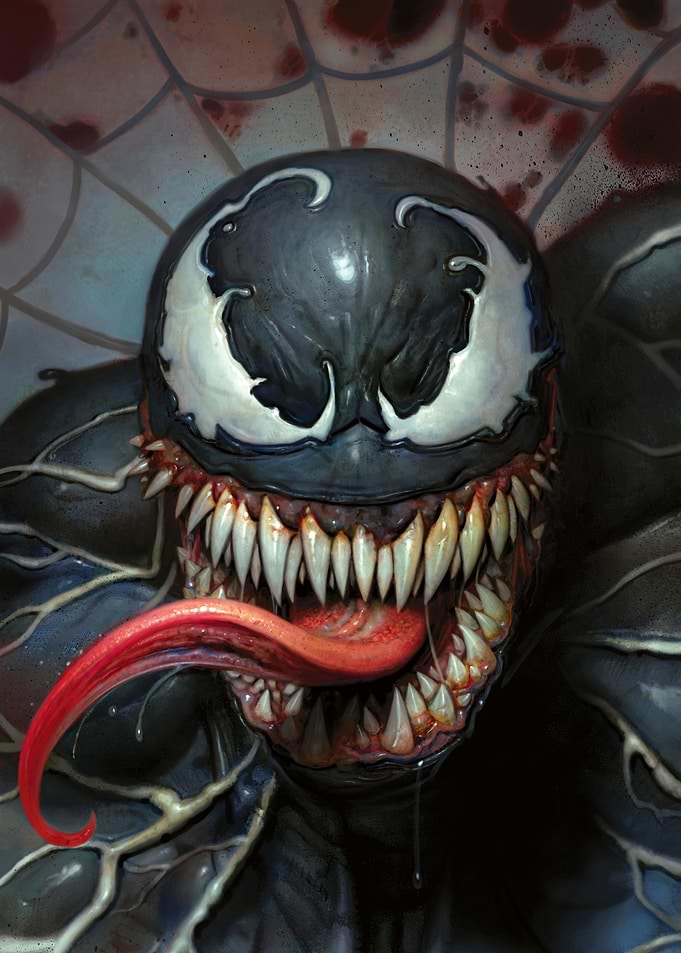 Close-Up Venom Head