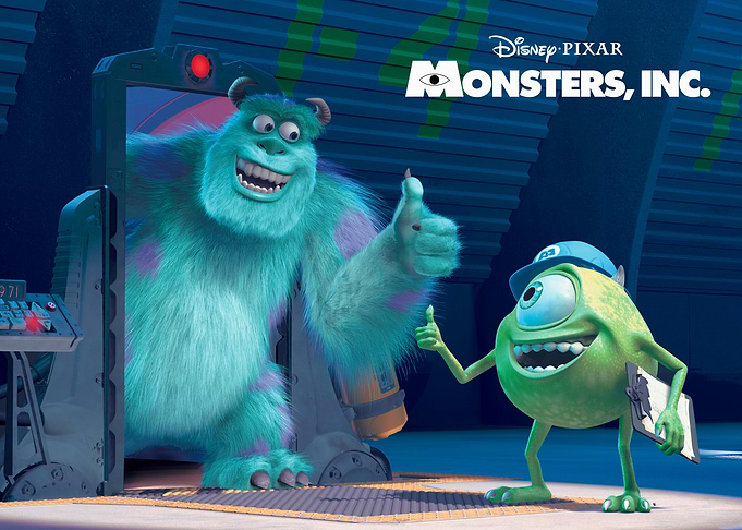 Monsters Inc. Mike & Sully