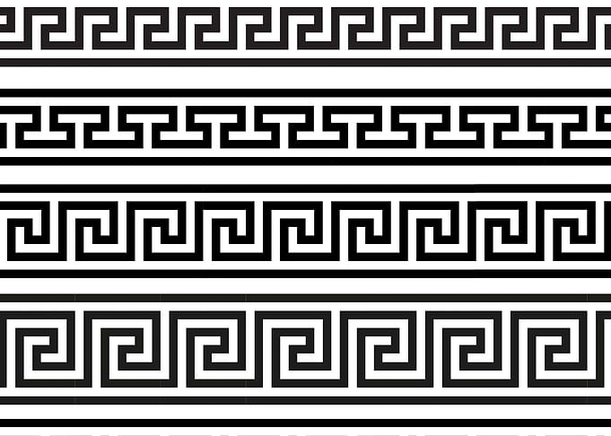 Greek Key Border Patterns