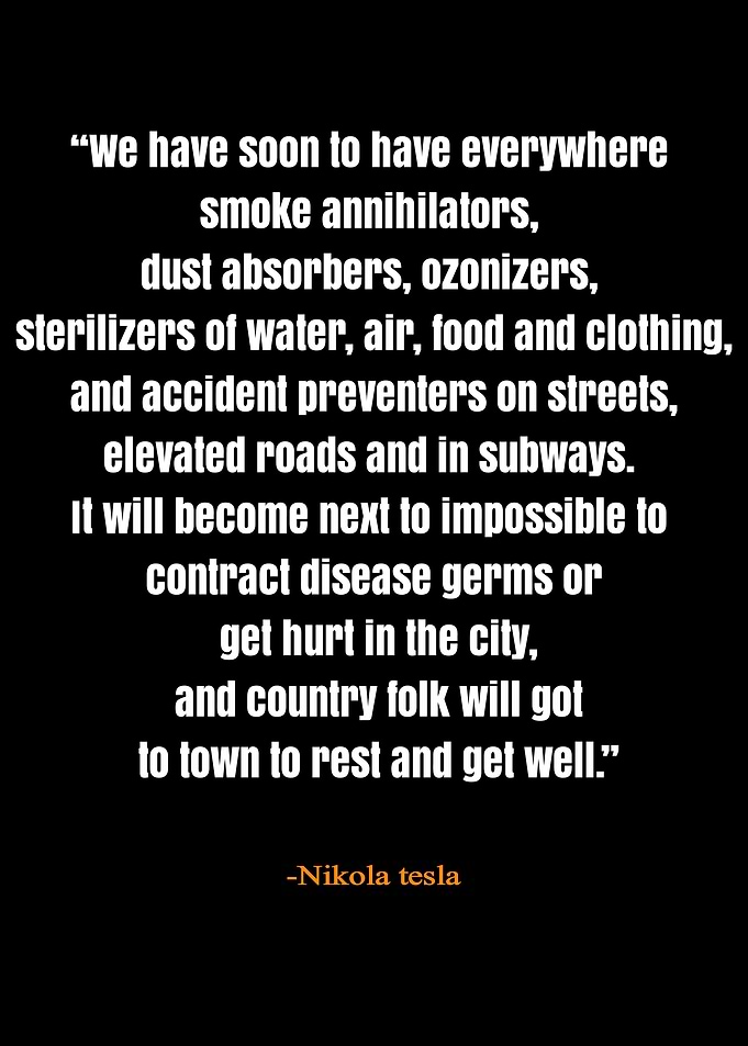 Nikola Tesla Quote on Future Tech