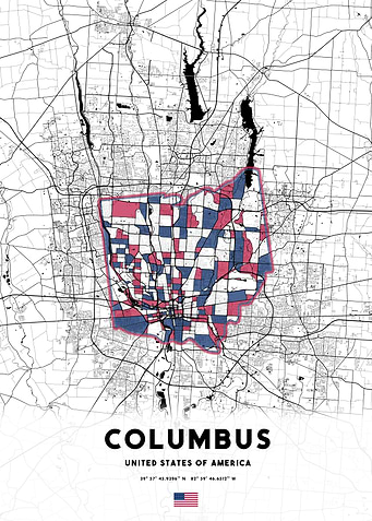Columbus City Map