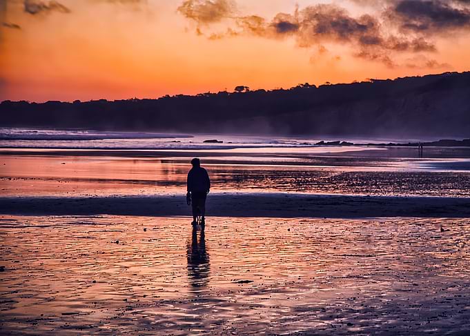 Fiery Sunset