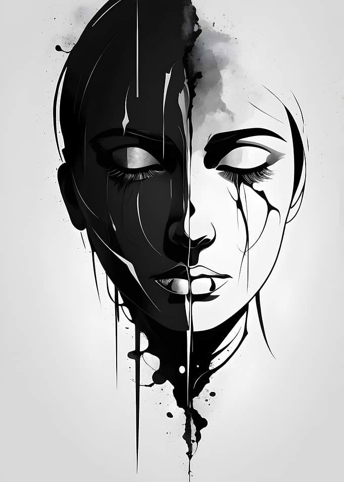 Black and White Portrait