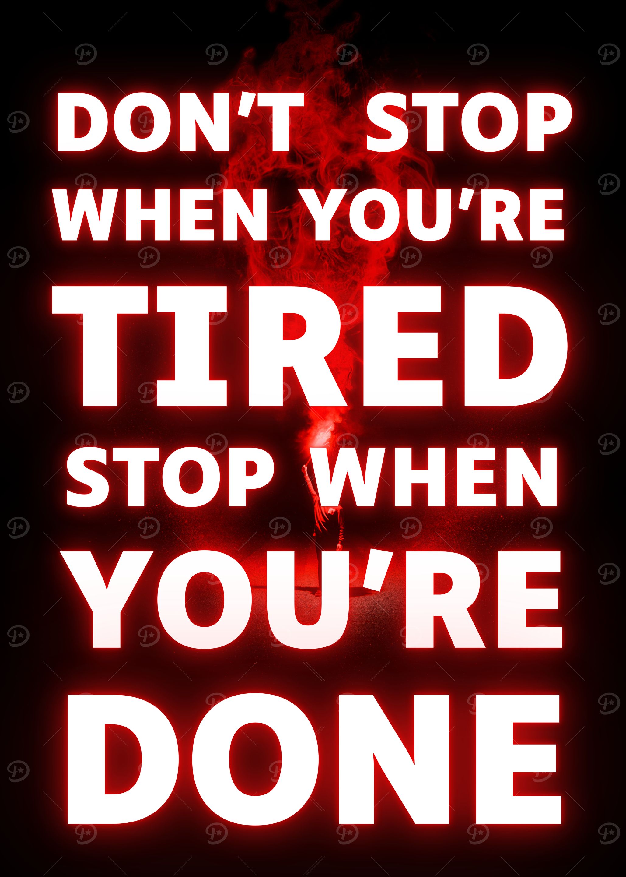 Bodybuilding Quote Poster